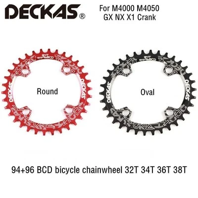 Corona corona corona ruota bici mtb per pedivella M4000 GX NX X1 94+96 BCD - Immagine 1 di 4