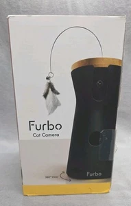 Furbo Cat Camera 360° Rotating Pet Activity Cam Black New Open Box - Picture 1 of 6