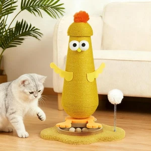 NEW Cat Scratching Post for Indoor Cats,Cat Toys Scratcher Sisal Scratch Posts - Picture 1 of 7