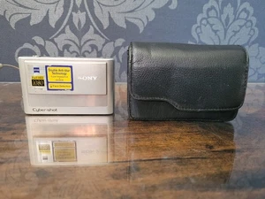 Sony Cyber-shot DSC-T20 8.1MP Digitalkamera - Silber (getestet/funktionstüchtig) - Bild 1 von 8