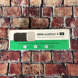 Blink Outdoor 4 XR - 2 Cameras + Sync Module XR Camera System - New Sealed - Picture 1 of 4