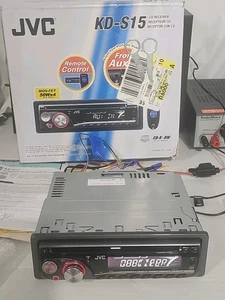JVC KD-S15 RADIO AM-FM STEREO CD PLAYER WITH REMOTE - Picture 1 of 16
