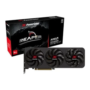 PowerColor Radeon RX 9070 XT REAPER 16GB GDDR6 Graphics Card, RDNA4, 4096 Stream - Picture 1 of 1