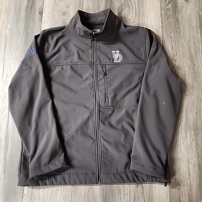 University of Delaware Colosseum Jacket Mens Large Dark Grey Full Zip Jacket - Image 1 of 4