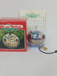 Hallmark Keepsake Light & Motion Ornament Country Express VTG Xmas WORKS train - Picture 1 of 15