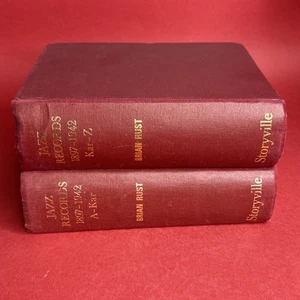 Jazz Records 1897 - 1942 Volumes 1 & 2 by Brian Rust Published 1972 - Picture 1 of 5