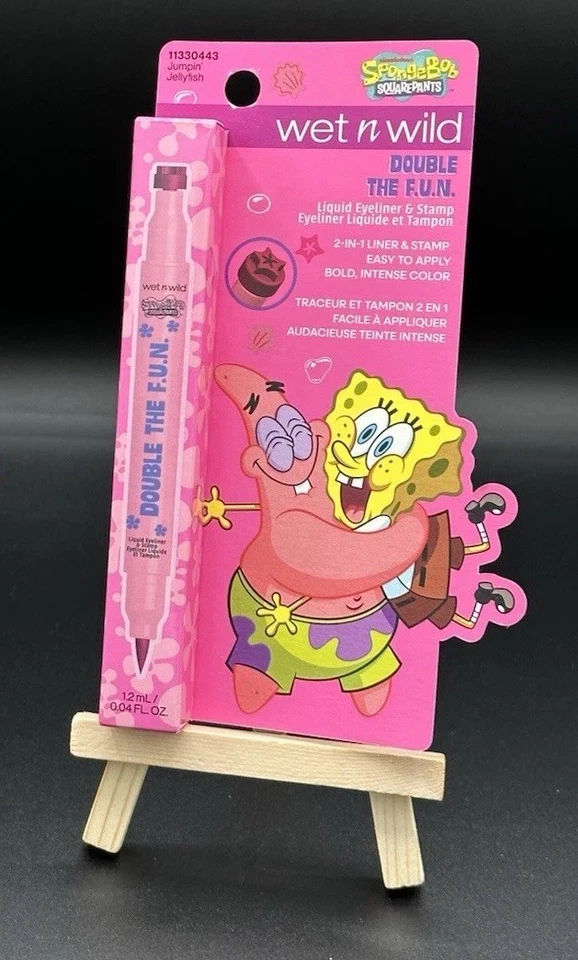 Wet N Wild SpongeBob Double The F.U.N. Eyeliner - Discontinued - Image 1 of 1