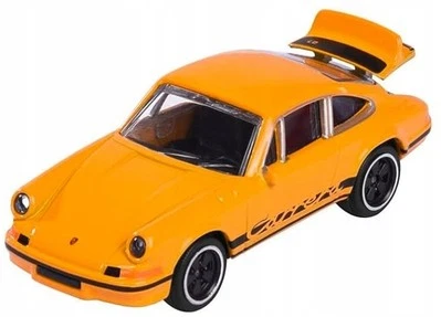 Voiture jouet Majorette Porsche Edition 911 Carrera RS 2.7 jaune échelle... - Photo 1/3