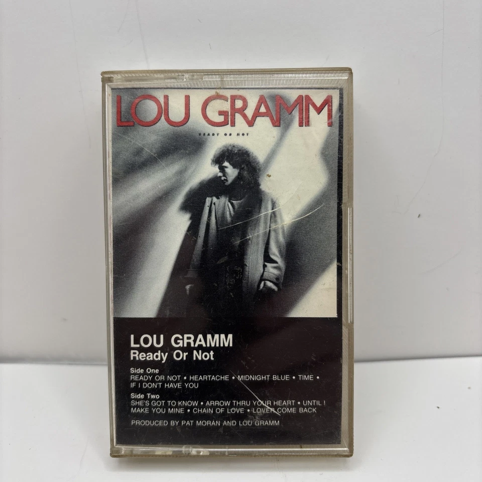 Lou Gramm Cassette Ready Or Not Foreigner Rock 1987  Foto 1 de 3