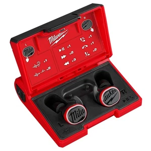 Auriculares Milwaukee REDLITHIUM USB Bluetooth para sitio de trabajo, clasificación de reducción de ruido 9 dB, - Imagen 1 de 16