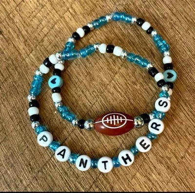 Carolina Panthers Bracelets — 第 1/3 张图片