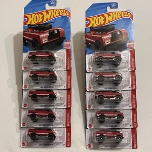 Hot Wheels 10 Target Exclusive 2024 Red Edition Land Rover Series II - Picture 1 of 5