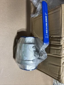 Dernord 3" NPT 304 Vollanschluss Kugelhahn Edelstahl Schwerlast Wasser Öl Gas - Bild 1 von 6