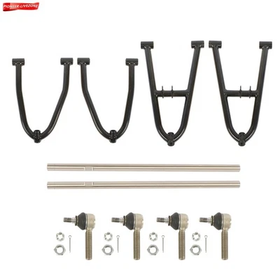 Brazos A superiores inferiores delanteros izquierdo y derecho 2,5 pulgadas para Honda TRX 450R 2004 2005 Foto 1 de 4