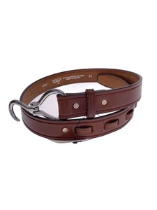 TORY LEATHER Gürtel Leder Braun Uni Herren 2282 - Bild 1 von 5