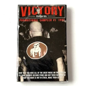 1997 Victory Records Promotional Sampler #1 Cassette Earth Crisis Strife Warzone - Picture 1 of 4