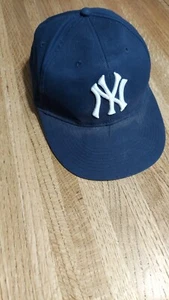 New York Yankees Hat Cap Strapback Blue White Adjustable Adult MLB Baseball NY - Picture 1 of 7