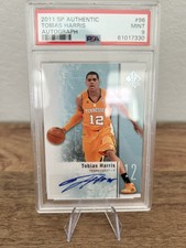 TOBIAS HARRIS Signed 2011-12 SP Authentic Autograph SP RC AUTO Rookie Mint 9