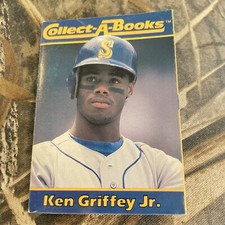 1990 Collect A Books Ken Griffey Jr. Seattle Mariners Card HoF