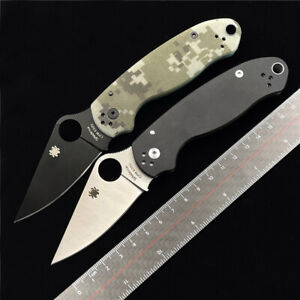 s30v blade g10 handle tactical camping survival rescue folding pocket knife edc