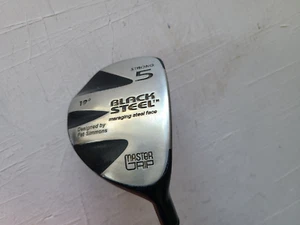 Master Grip Negro Acero 5 Madera 19* Derecha 42" Maraging Negro Dorado S-300 Eje Golf. - Imagen 1 de 10