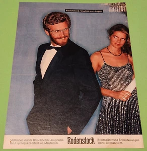 11. Rodenstock Brillen Mode Werbeanzeige Werbung Reklame 1982 - Bild 1 von 1