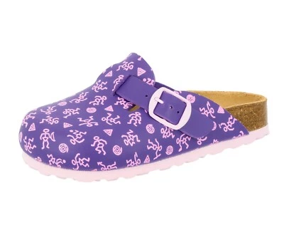 Bioline Clog Kids Kinder Lila/Rosa Lico - Bild 1 von 4