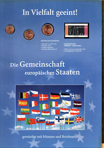 Bund 2005:  Numisblatt  In Vielfalt geeint   (H000)