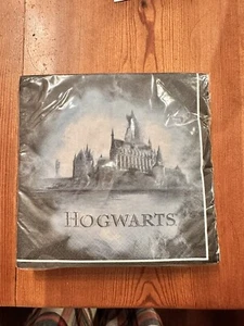 Harry Potter hogwarts 36 lunch dinner paper napkins party crafts 2 ply - Picture 1 of 2