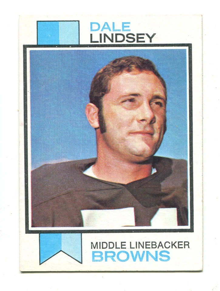 1973 Topps #287 Dale Lindsey Cleveland Browns - Image 1 of 1