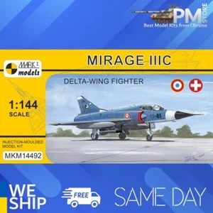 Mark I MKM144092 1/144 Mirage IIIC Delta-Flügeljäger französischer Düsenjäger - Bild 1 von 7