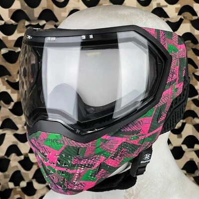NUEVA Máscara de Paintball Empire EVS con 1 Lente - LE Geo Grunge - Transparente Foto 1 de 4