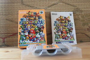 Mario Party 3 w/box manual Japan Nintendo 64 N64 Very Good Condition!