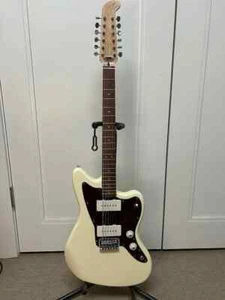 Squier Paranormal Jazzmaster XII 12 String Electric Guitar - Olympic White - Picture 1 of 5