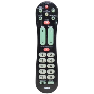Mando a distancia universal RCA RCRPS02GR 2 dispositivos botón grande con control de transmisión - Imagen 1 de 7