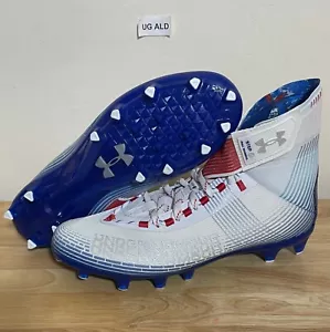 Botines de fútbol americano Under Armour Highlight MC TX LE Texas talla para hombre 11 3025854-100 - Imagen 1 de 8