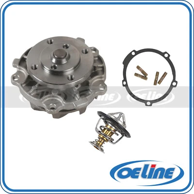 For Buick Chevrolet Malibu Oldsmobile Pontiac Water Pump w/ Thermostat Assembly  - Image 1 of 4