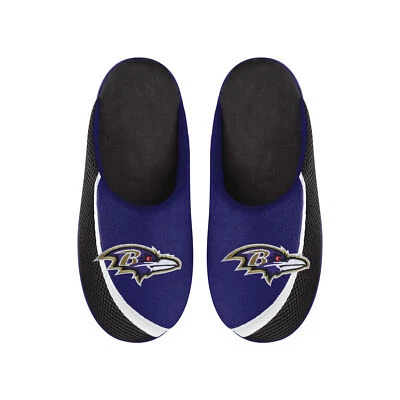 Zapatillas FOCO NFL para hombre NFL Baltimore Ravens 2022 logotipo grande borde de color Foto 1 de 3