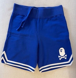 A Bathing Ape BAPE Pirate Crossbone blaue Schweißshorts Größe S - Bild 1 von 5