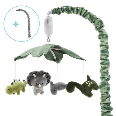 Dinosaur Adventure Baby Boy Digital Musical Crib Mobile Set - Green & Gray - Image 1 of 4