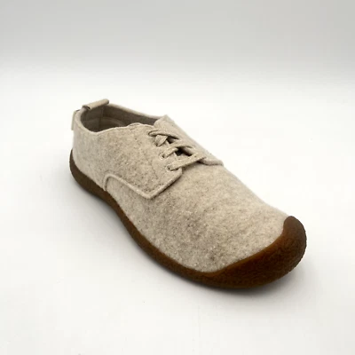 Oxford informal cómodo con cordones Keen Mosey Derby para mujer, nat. Fieltro/abedul Foto 1 de 4