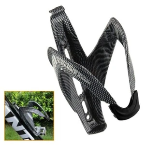 Carbon Fiber Bicycle Water Bottle Cage MTB Road Bike Drinking Bottle Holder Rack - Picture 1 of 14