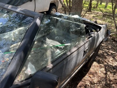 OEM 1989 Ford Mustang covertible Driver Door Glass Window LH OEM - Image 1 of 4