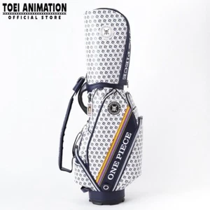 TOEI ANIMATION ONE PIECE GOLF Caddie Bag Synthetic Leather 9.0 Type JAPAN NEW - Picture 1 of 15