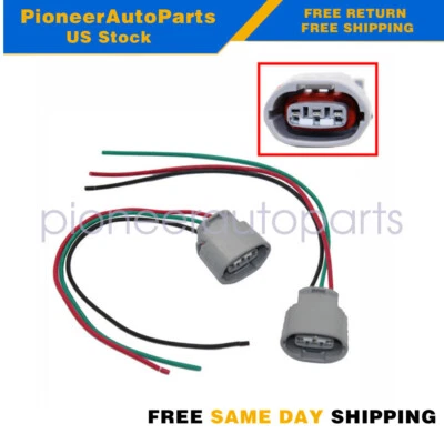 Conector de enchufe de arnés de coleta de alternador 2 piezas para Nissan 370Z 2018 Foto 1 de 4