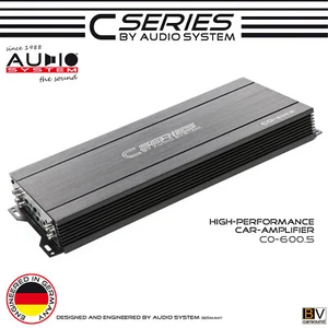 Audio System CO-600.5 5-Kanal Endstufe Class-AB 4x 85 + 1x 350 WRMS 2Ω inkl. RTC - Bild 1 von 6