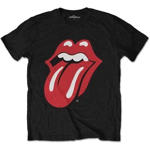 Rolling Stones Kids Black T-Shirt Classic Tongue Logo Youth Tee New With Tags - Picture 1 of 5