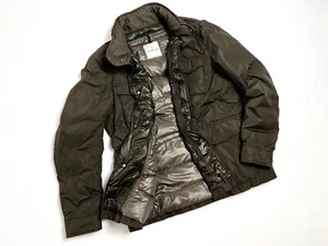 Luxury Men's MONCLER Hector Giubbotto Olive Green Down Field Jacket - 5 XL - Picture 1 of 21
