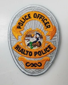 Police Security Patch Rialto Police Officer - Picture 1 of 2