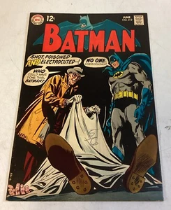 BATMAN 212 DC 1969 EN MUY BUEN ESTADO - "¡Desconcertante muerte del zar del crimen!" - Imagen 1 de 13